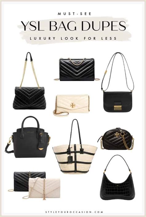 highest replica ysl|YSL Bag Dupe: 11+ Affordable Look.